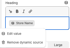 Metaobject entry link from field