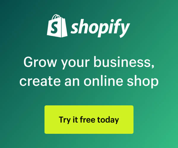 Grow your business, create an online shop. Try it free today.