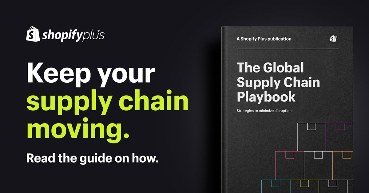 Global Supply Chain Playbook 