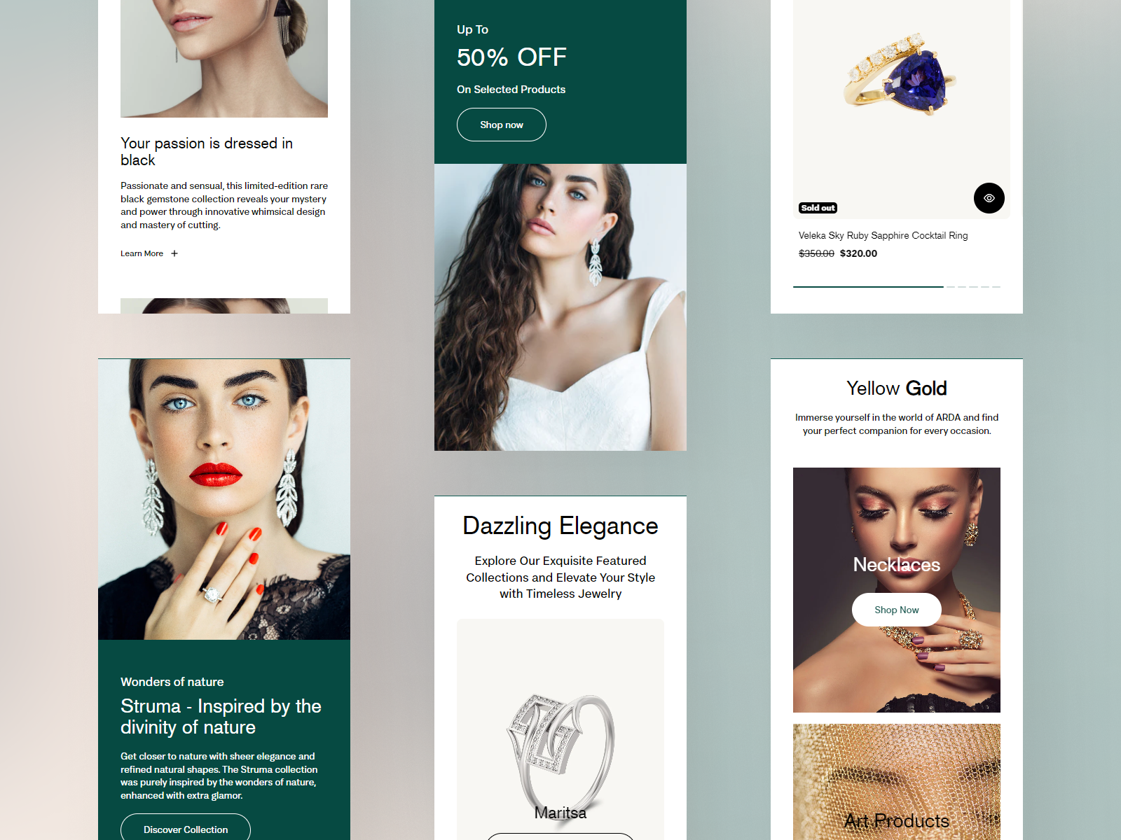 Elegant, High-End Design